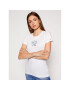 Tommy Jeans Тишърт Tjw Script DW0DW09558 Бял Skinny Fit - Pepit.bg