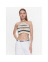Tommy Jeans топ DW0DW15403 Цветен Slim Fit - Pepit.bg