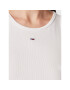Tommy Jeans топ Essential DW0DW14875 Бял Regular Fit - Pepit.bg