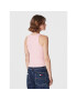 Tommy Jeans топ Essential DW0DW14875 Розов Slim Fit - Pepit.bg
