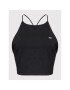 Tommy Jeans топ Open Back DW0DW12550 Черен Slim Fit - Pepit.bg