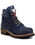 Tommy Jeans Туристически oбувки Suede Lace Up Boot EM0EM00354 Тъмносин - Pepit.bg