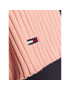 Tommy Jeans Зимен шал Flag Scarf AW0AW13667 Розов - Pepit.bg