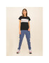Tommy Sport Тишърт Blocked Tee Logo S10S100331 Черен Regular Fit - Pepit.bg