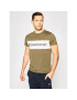 Tommy Sport Тишърт Colourblock Logo S20S200375 Зелен Regular Fit - Pepit.bg