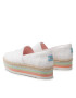 Toms Еспадрили Alpargata Platform Rope High 10017839 Бял - Pepit.bg