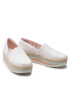 Toms Еспадрили Alpargata Platform Rope High 10017839 Бял - Pepit.bg