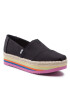 Toms Еспадрили Alpargata Platform Rope High 10017849 Черен - Pepit.bg