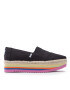 Toms Еспадрили Alpargata Platform Rope High 10017849 Черен - Pepit.bg