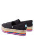 Toms Еспадрили Alpargata Platform Rope High 10017849 Черен - Pepit.bg