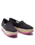 Toms Еспадрили Alpargata Platform Rope High 10017849 Черен - Pepit.bg