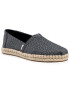 Toms Еспадрили Alpargata Rope 10016243 Черен - Pepit.bg