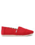 Toms Обувки Alpargata 10017665 Червен - Pepit.bg