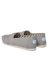 Toms Обувки Alpargata 10017741 Сив - Pepit.bg