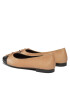 Tory Burch Балеринки Cap-Toe Ballet 154513 Бежов - Pepit.bg