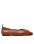 Tory Burch Балеринки Eleanor Ballet 141296 Кафяв - Pepit.bg