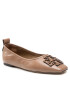 Tory Burch Балеринки Ines Ballet 139604 Кафяв - Pepit.bg