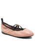 Tory Burch Балеринки Soft Scrunch Ballet 88884 Розов - Pepit.bg