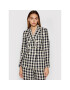 Tory Burch Сако Linen Gingham Blazer 79846 Цветен Regular Fit - Pepit.bg