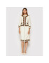 Tory Burch Блейзър Tweed 83581 Бежов Regular Fit - Pepit.bg