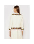 Tory Burch Блейзър Tweed 83581 Бежов Regular Fit - Pepit.bg