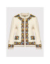 Tory Burch Блейзър Tweed 83581 Бежов Regular Fit - Pepit.bg
