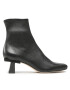Tory Burch Боти Block T Heel Ankle Boot 139688 Черен - Pepit.bg