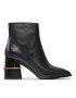 Tory Burch Боти Leather Ankle Boot 75Mm 155490 Черен - Pepit.bg