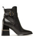 Tory Burch Боти Multi Logo Buckle Boot 143326 Черен - Pepit.bg