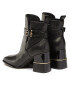 Tory Burch Боти Multi Logo Buckle Boot 143326 Черен - Pepit.bg