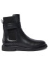 Tory Burch Боти тип челси Double T Chelsea Boot 152831 Черен - Pepit.bg