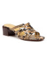 Tory Burch Чехли Basketweave Block Heel 82834 Бежов - Pepit.bg