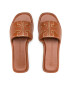 Tory Burch Чехли Doublet Sport Slide 79985 Кафяв - Pepit.bg