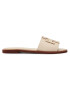 Tory Burch Чехли Ines Slide 50109 Бежов - Pepit.bg
