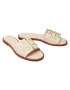 Tory Burch Чехли Ines Slide 50109 Бежов - Pepit.bg