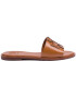 Tory Burch Чехли Ines Slide 50109 Кафяв - Pepit.bg