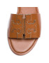 Tory Burch Чехли Ines Slide 50109 Кафяв - Pepit.bg