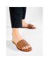 Tory Burch Чехли Ines Slide 50109 Кафяв - Pepit.bg