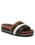 Tory Burch Чехли Quilted Platform 87668 Кафяв - Pepit.bg