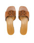 Tory Burch Чехли Bombe Miller Slide 89367 Кафяв - Pepit.bg