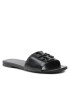 Tory Burch Чехли Double Stack Logo Slide 149466 Черен - Pepit.bg