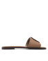 Tory Burch Чехли Ines Slide 88784 Кафяв - Pepit.bg