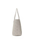 Tory Burch Дамска чанта Basketweave Tote 145634 Бежов - Pepit.bg