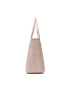 Tory Burch Дамска чанта Basketweave Tote 145634 Розов - Pepit.bg