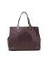 Tory Burch Дамска чанта Ella Tote 80479 Виолетов - Pepit.bg