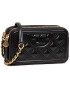 Tory Burch Дамска чанта Fleming Double Zip Mini Bag 79403-001 Черен - Pepit.bg