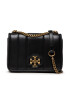 Tory Burch Дамска чанта Kira Chain Shoulder Bag 87244 Черен - Pepit.bg