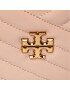 Tory Burch Дамска чанта Kira Chevron Bucket 64432 Бежов - Pepit.bg