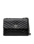 Tory Burch Дамска чанта Kira Chevron Convertible Shoulder Bag 90446 Черен - Pepit.bg