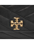 Tory Burch Дамска чанта Kira Chevron Mini Bag 90460 Черен - Pepit.bg